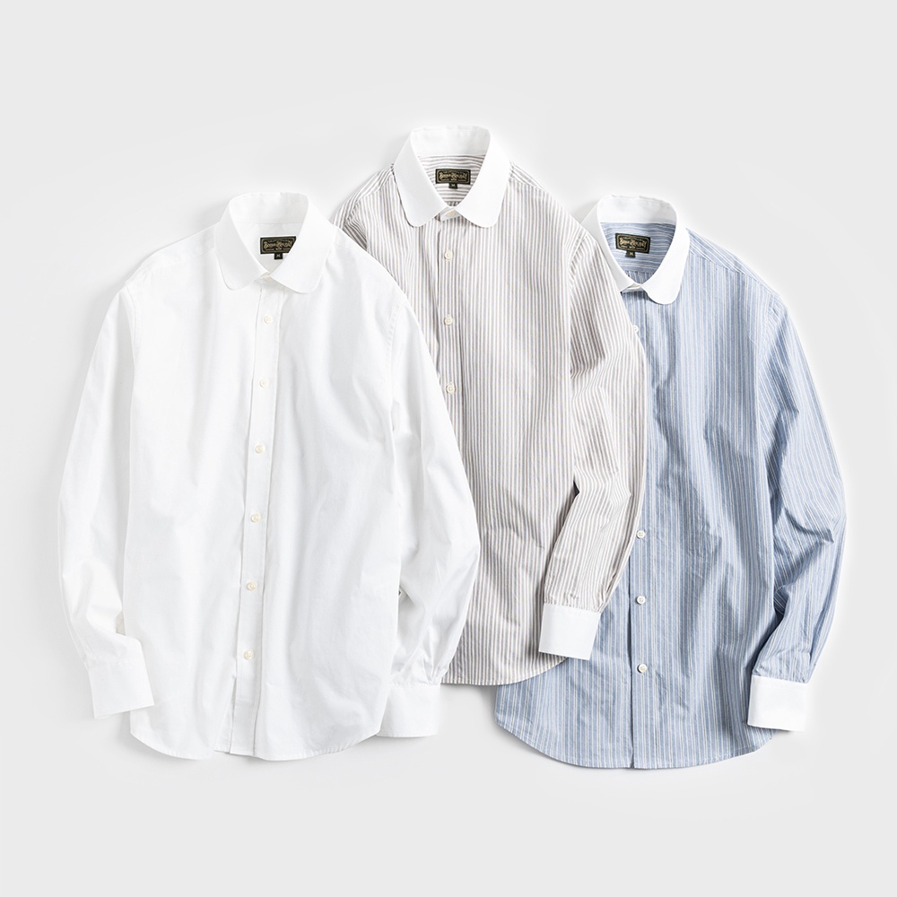 Men's dress shirt collar