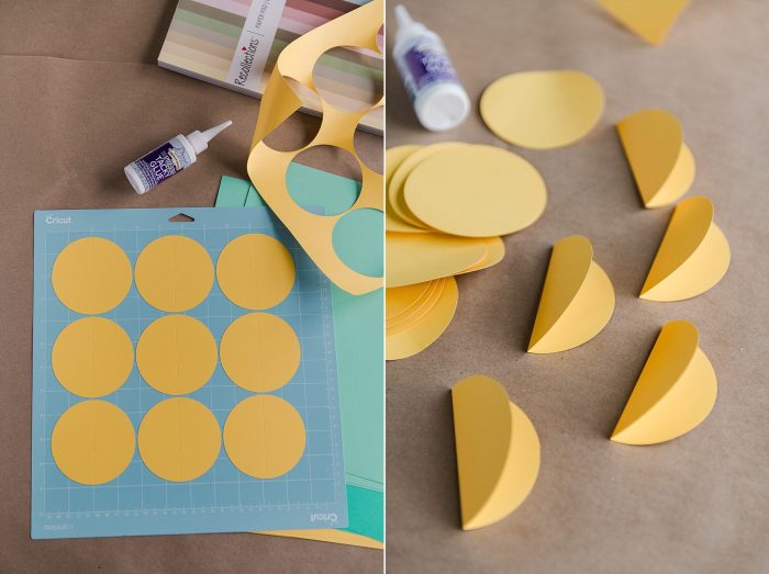 How to make a paper honeycomb decoration