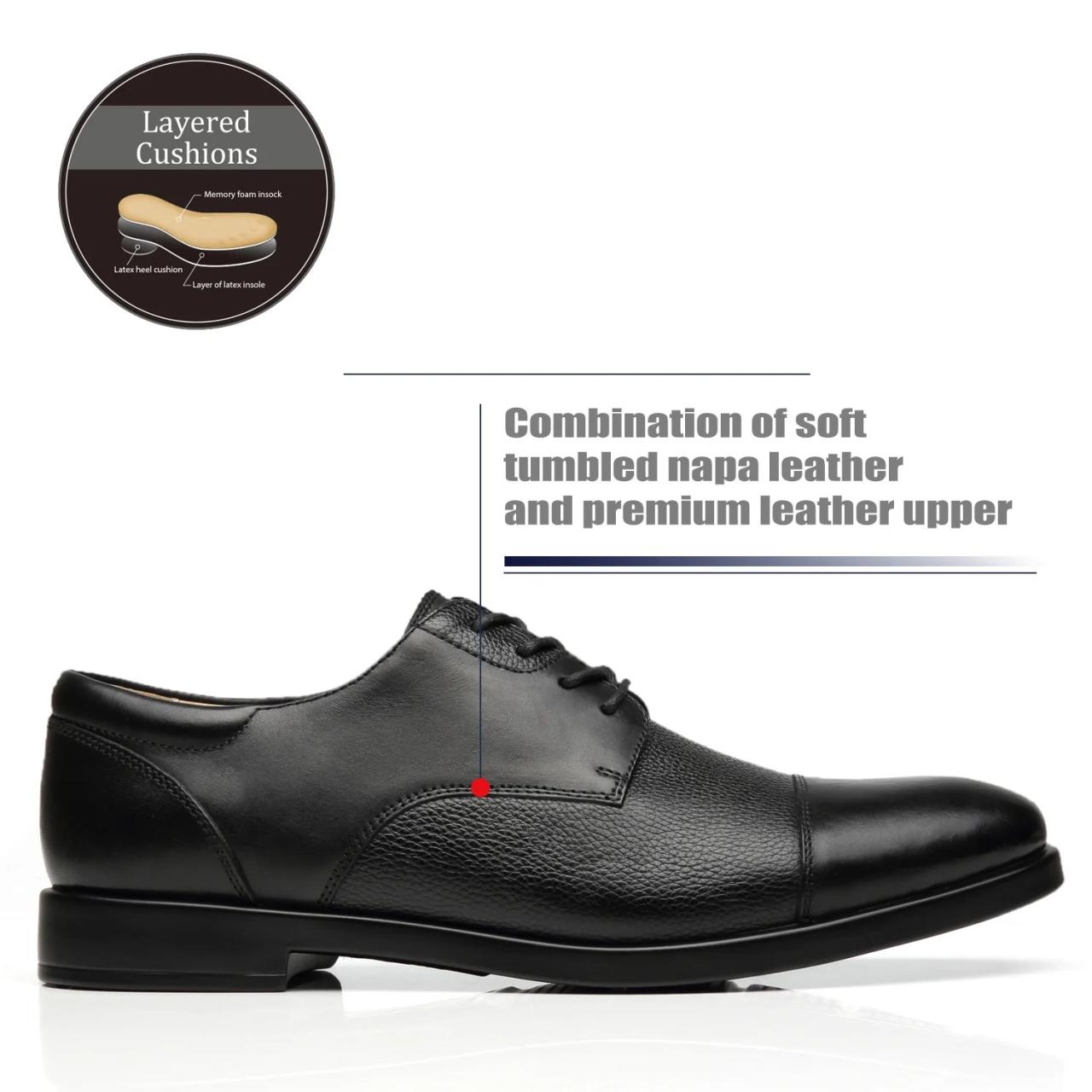 Wide foot dress shoes men