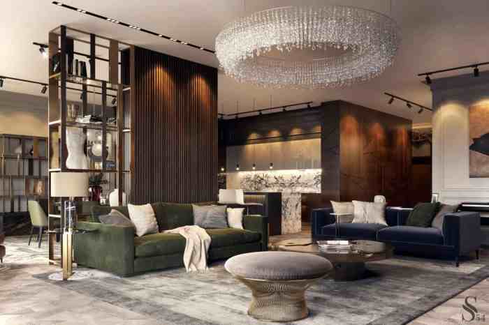 How to decorate a luxury living room