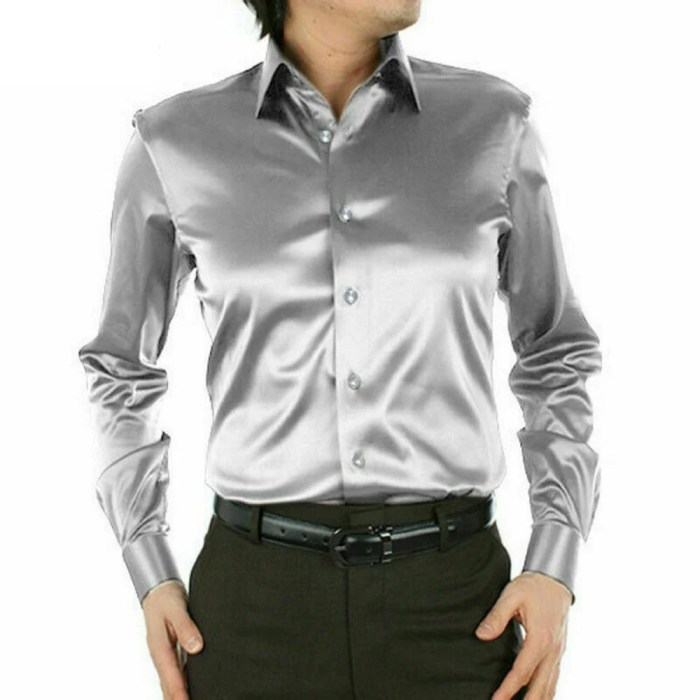 Mens silk dress shirts for sale