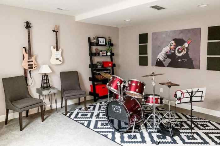 How to decorate music room