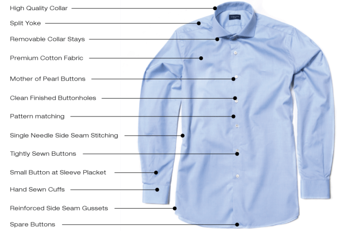 High quality dress shirts men