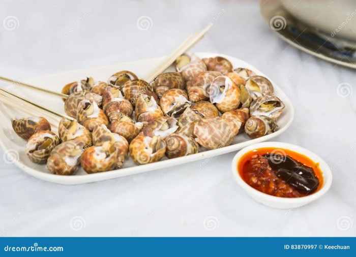 How to cook sea snails chinese style