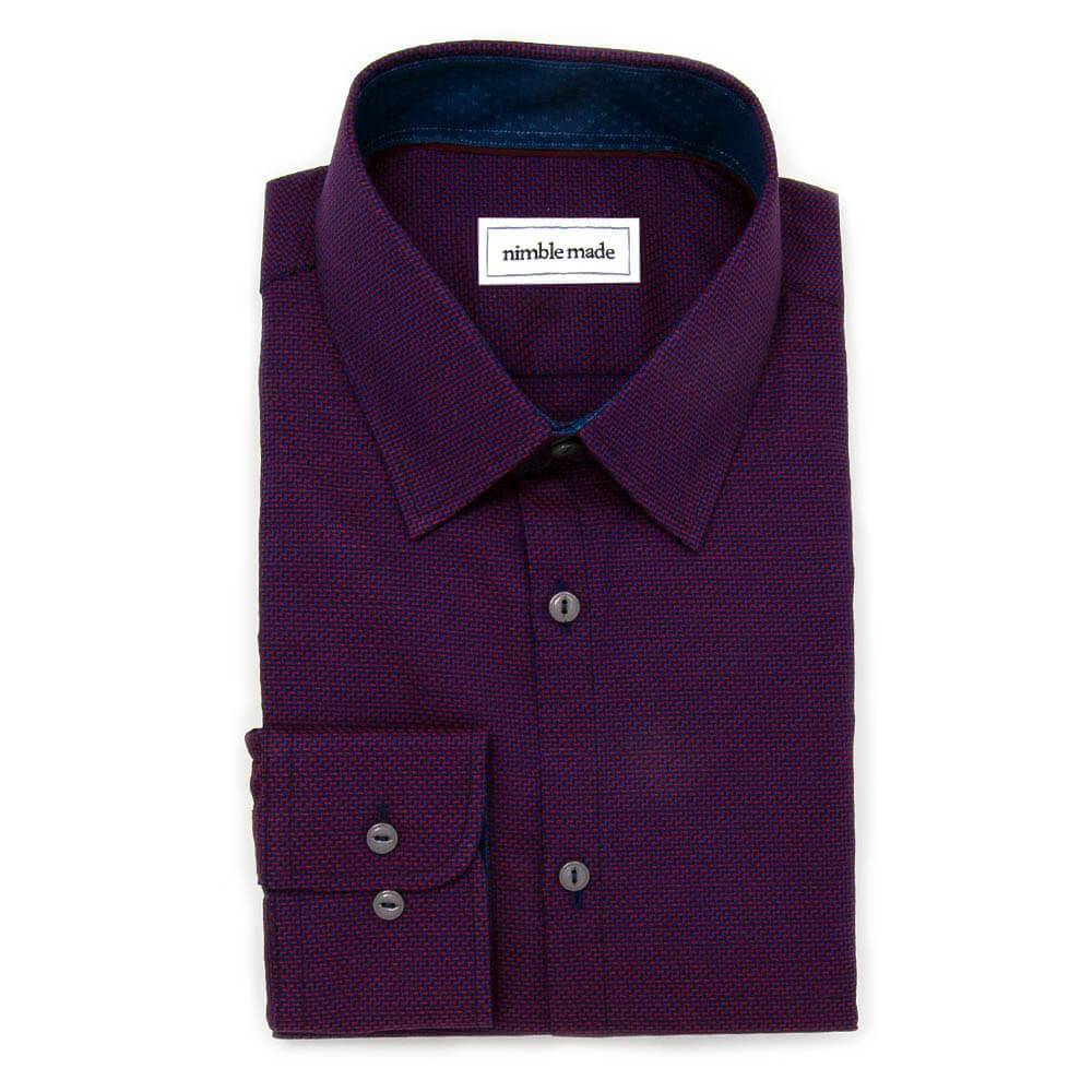 Purple dress shirts for men