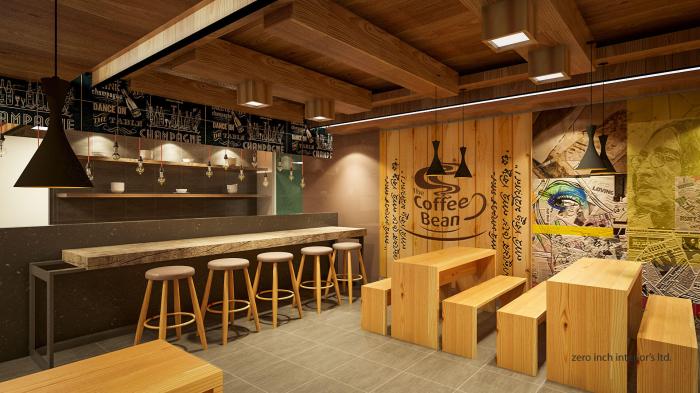 Desain interior coffee shop