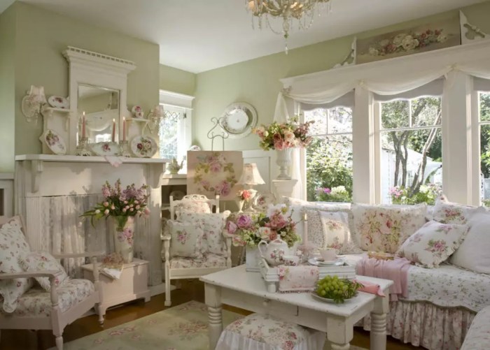 Desain interior shabby chic