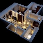 3d house plan design ideas plans designs floor room interior modern drawing bedroom houses building two mansion designing designer awesome